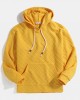 Mens Waffle Textured Solid Pouch Pocket Loose Drawstring Hoodies